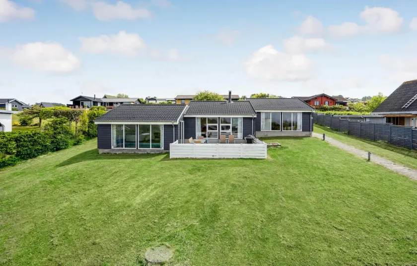 Beach Front Home In Knebel With Sauna - Image 1