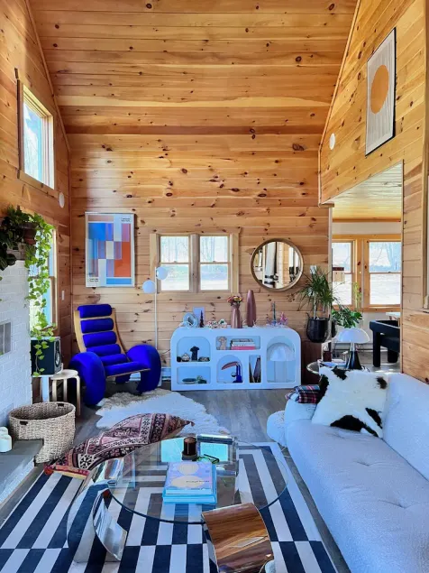 An Eclectic Private Cabin on Ten Wooded Acres - Image 1