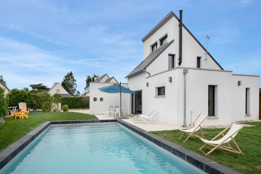 Maison pour 6 - Piscine chauffée - 700m plage - Image 1