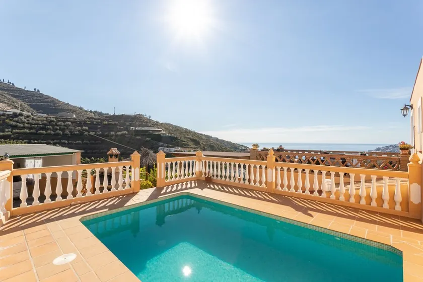 Ferienhaus Casa gonzalez mit Meer- und Bergblick, Außenpool, Garten, Terrasse und WLAN - Image 1