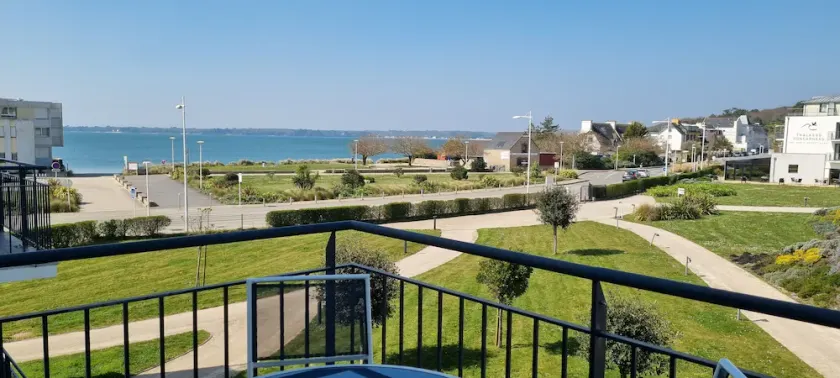 Beautiful apartment with sea view 50m from the sea with heated communal pool - Thalasso - Image 1