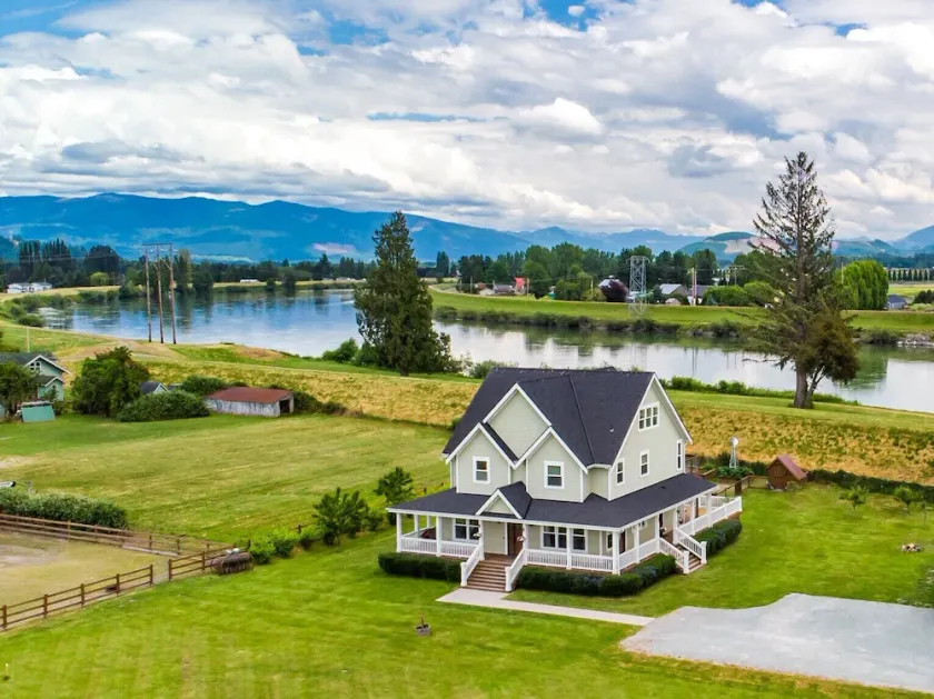 Skagit River Farmhouse - Image 1