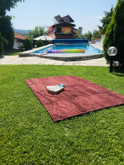 Cozy villa in the mountains with outside pool, stone BBQ and stunning views. - Image 1