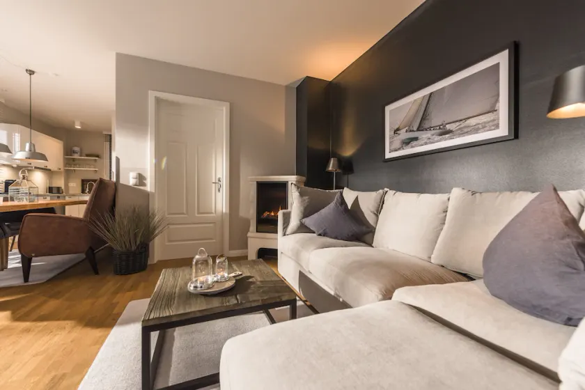 5 étoiles chalet de luxe avec cheminée, bain à remous, 2 terrasses et par jour. nettoyage - Image 1