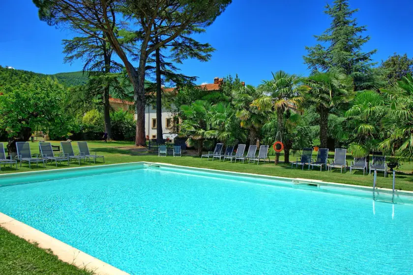 Villa Capolona  - Stort hus med pool nord om Arezzo i Toscana - Image 1