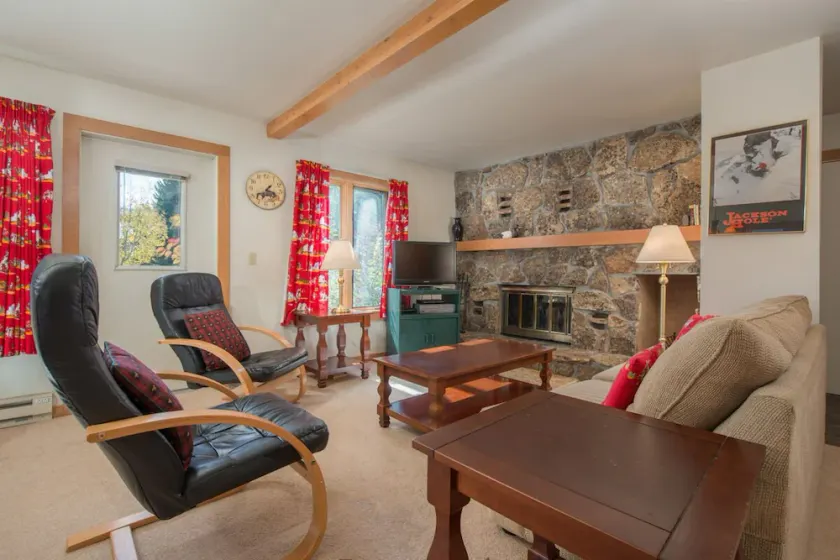 Un premier étage confortable, 2 chambres �� coucher en copropri���������t������������������������ �� Teton Village - Image 1
