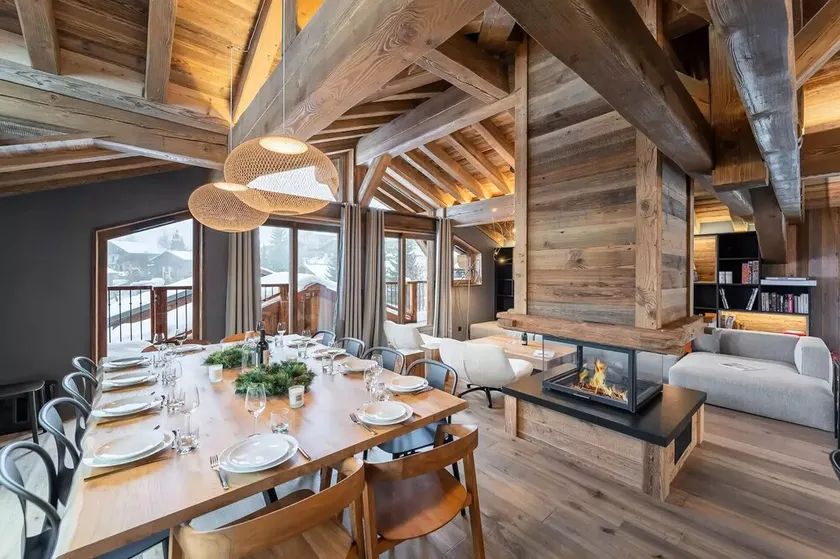 Un chalet d'exception 6 chambres pour 14 personnes 300m² St Martin de Belleville - Image 1