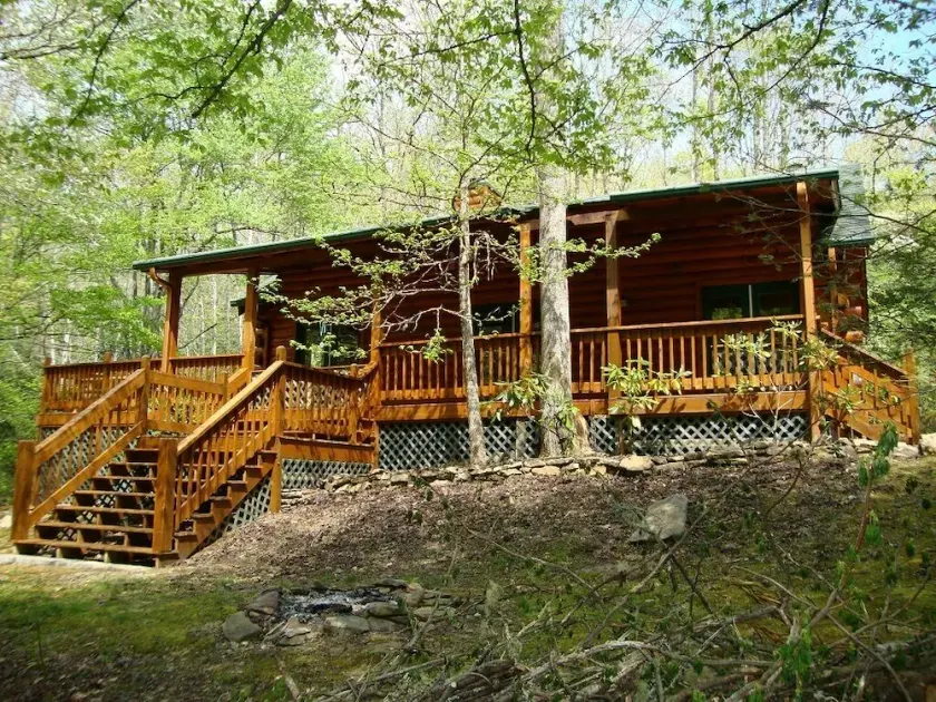 En Mountain Paradise på Collett Creek i Andrews, NC - Image 1