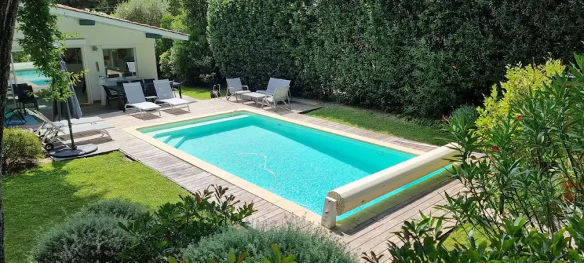 villa pool 500 m strand Arcachon Pereire Park i stiltje - Image 1
