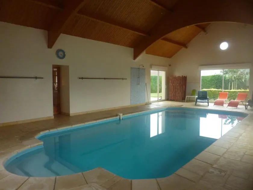 Maison avec piscine chauffée privée, animaux admis près des châteaux de la Loire - Image 1