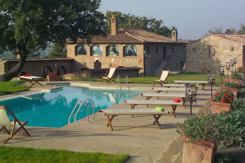 Villa in Monticchiello with pool,Airconditioning,BBQ,Garten,Table tennis,sleep14 - Image 1