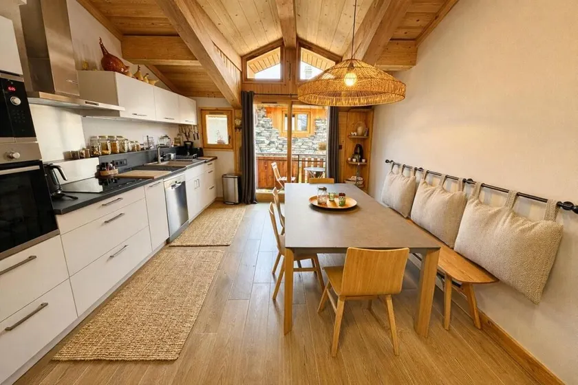 Chalet, balcone, televisione, armadietto per gli sci, 80m², Saint Martin de Belleville - Image 1