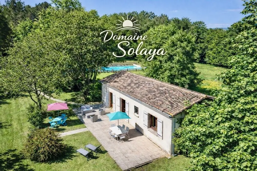 Gîte Nature : Privat swimmingpool-Air-conditioning-Spil-Heste-5hektar-Haras - Image 1