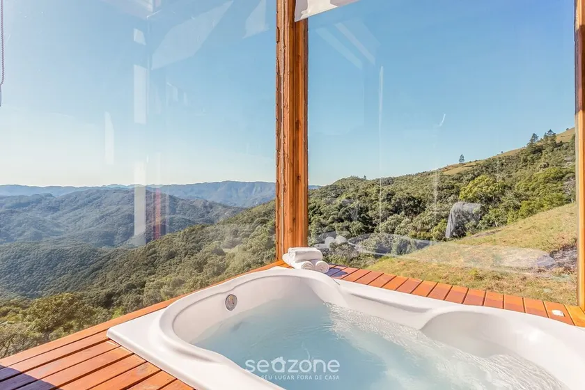 Cabana acolhedora c jacuzzi serra VST015 - Image 1