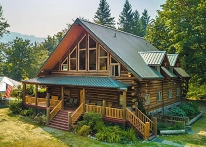 10-sovrum, 10-privat badrum Mountain Chalet - Image 1