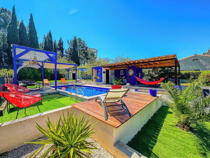 Le Petit Majorelle Français, Swimming pool Garden Terrace, near city center. - Image 1