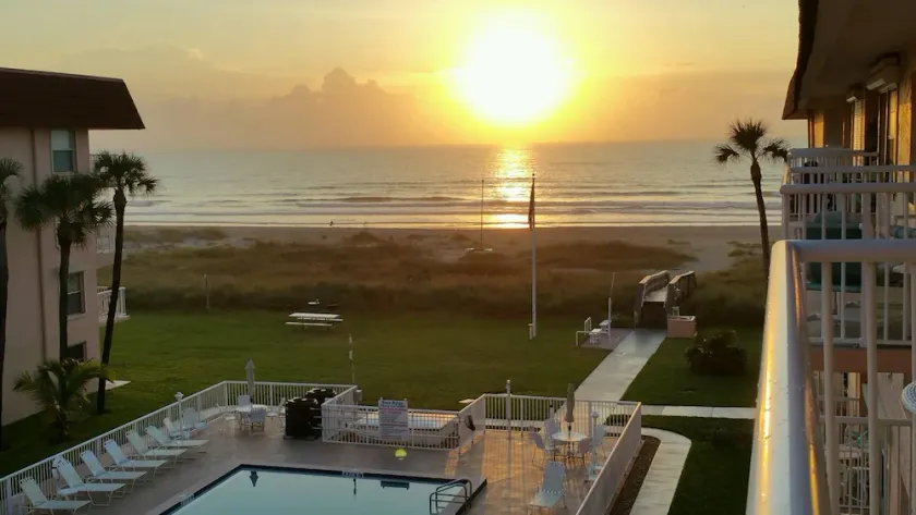 Fully Updated, Ground Floor, Poolside With Great Ocean View - Unit 49! - Image 1