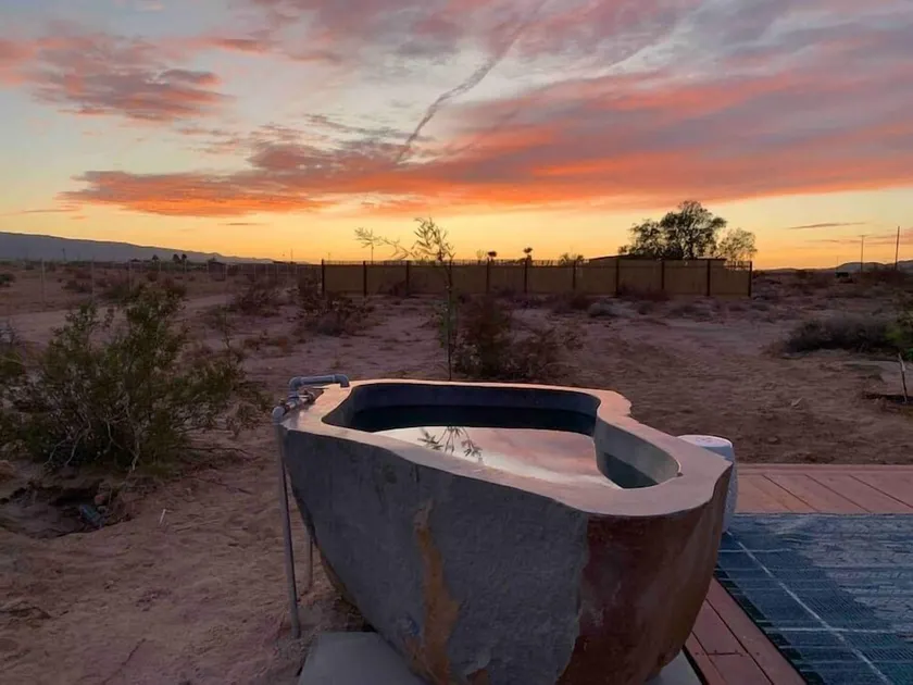 Mesquite Cabin Studio w/ Private Hot Springs Tub - Image 1