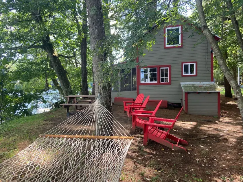 Stunning Waterfront Cabin with Private Dock Near Saratoga & Lake George | Corinth, New York - Image 1