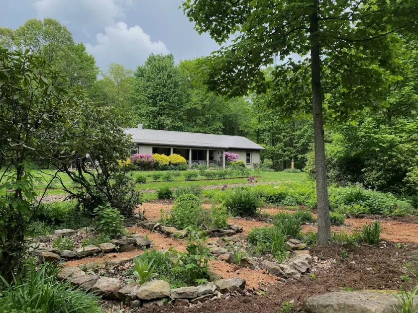 Eco Wellness Flower Farm Retreat with Garden Sauna - Image 1