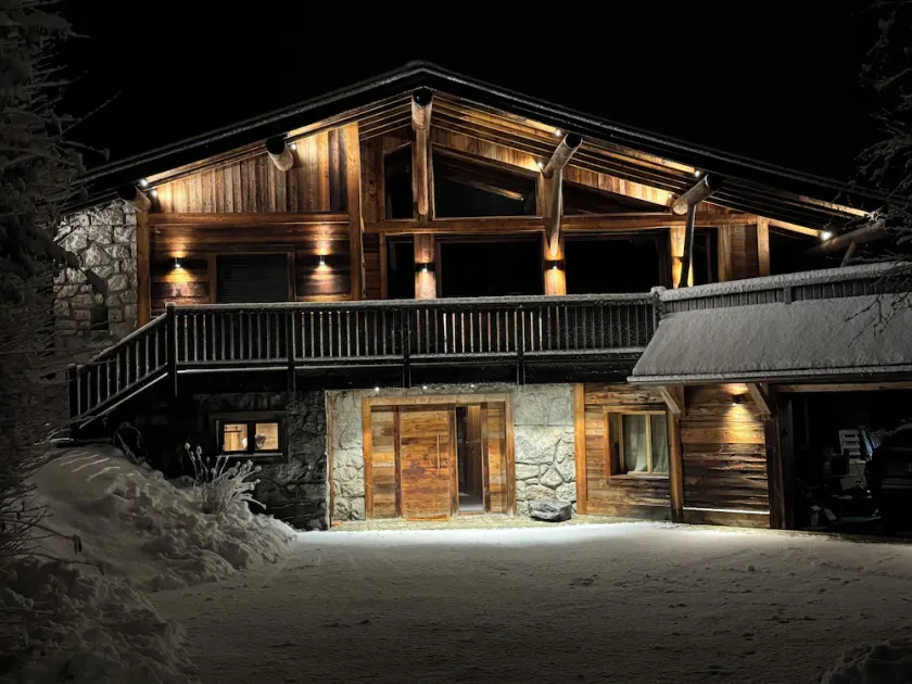 Chalet Combloux / Megève 10 personer Mont Blanc udsigt - Image 1