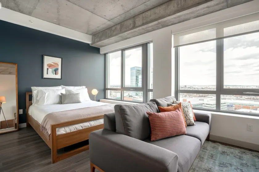 Crisp Kendall Square Studio w/ Gym, W/D by MIT, MGH & River - Image 1