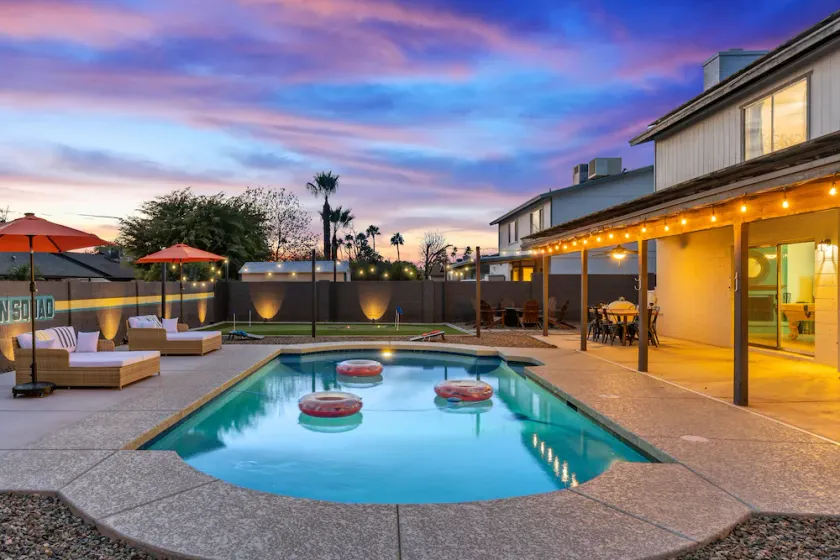 5 Bedrooms, Heated Pool, Basketball, Golf, Fire Pit, Hot Tub - Image 1