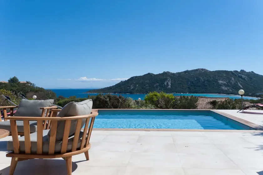 4 bedroom house with small private heated pool and sea view - Santa Giulia - Image 1