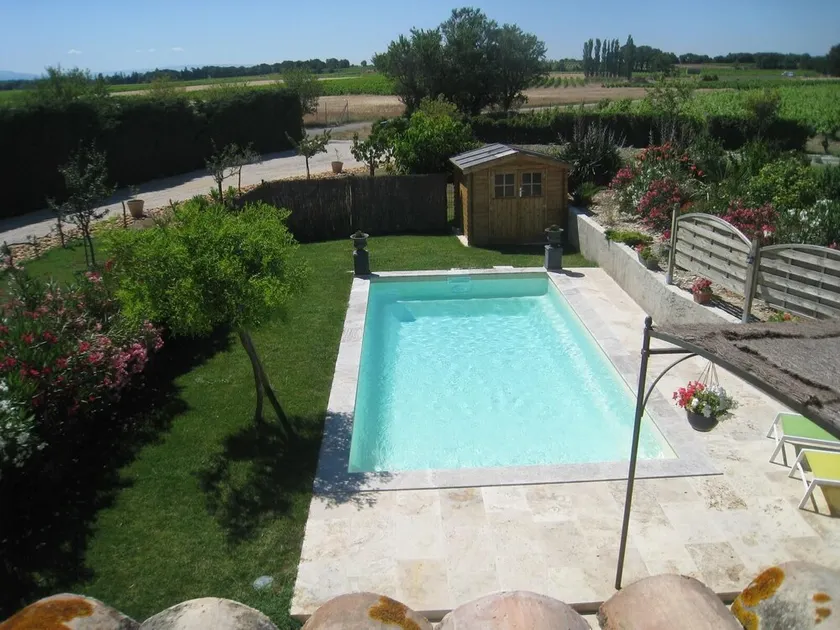Entre Avignon et Orange provencalske sommerhus med privat pool til 5 personer. - Image 1