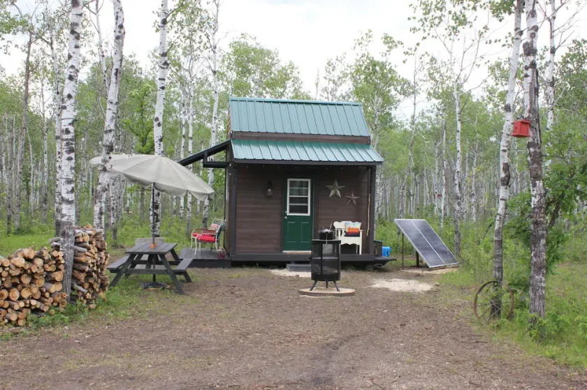 Micro-cabin nestled in secluded forest - Image 1