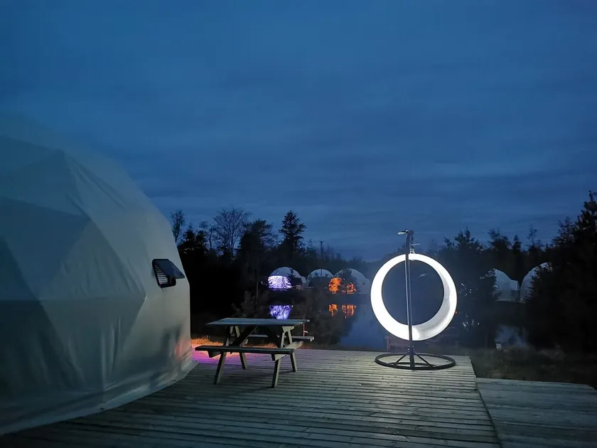 Waterfront Glamping Dome - Image 1