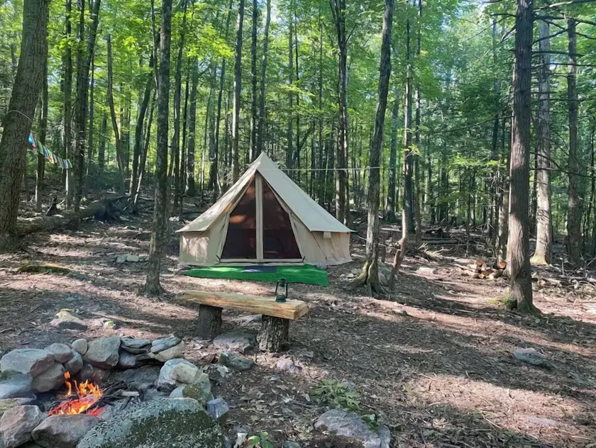Glamping Tent & Campsite by Minnewaska State Park  - Image 1