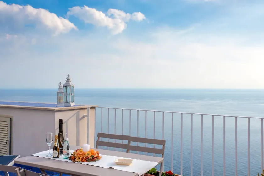 Breathtaking view from La Casa di Lucia - Image 1