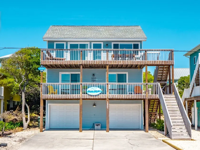 Blue Haven: 4 BR / 3 BA maison à Surf City, pour 8 personnes - Vues sur l'océan! - Image 1