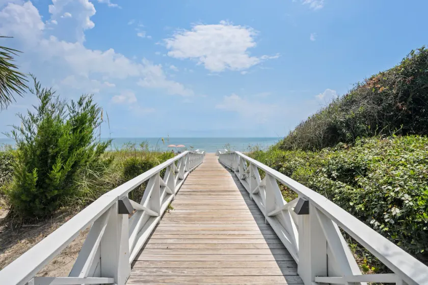 Screened Porches, Decks, Rockers, Hammocks And An Upstairs Balcony With Ocean Views 5 Bedroom Home by Peace Vacations - Image 1