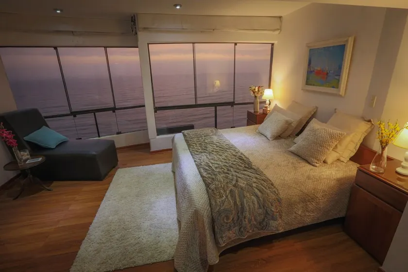 Penthouse frente al mar en Miraflores con terraza privada en la azotea y barbacoa - Image 1