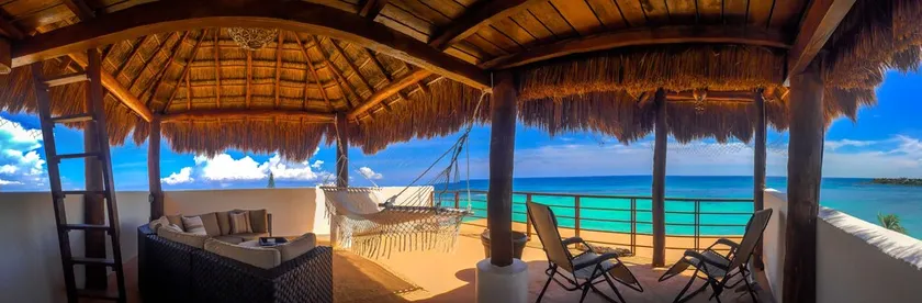 Simply Akumal's Best!  Luxury Beachfront Penthouse w/Infinity Pool, Rooftop... - Image 1