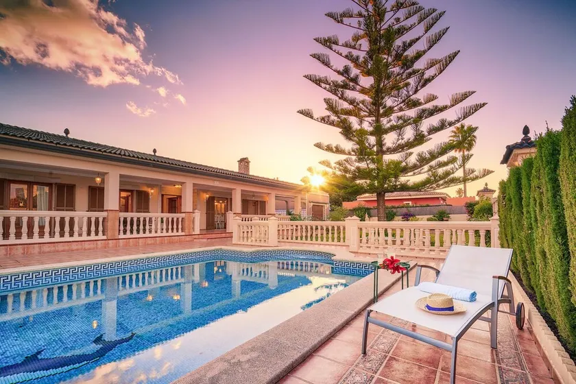 VILLA CHABELA. Villa em Bahía Grande (Maiorca). Ping Pong e playground. TV via satélite - WiFi gratuito - Image 1