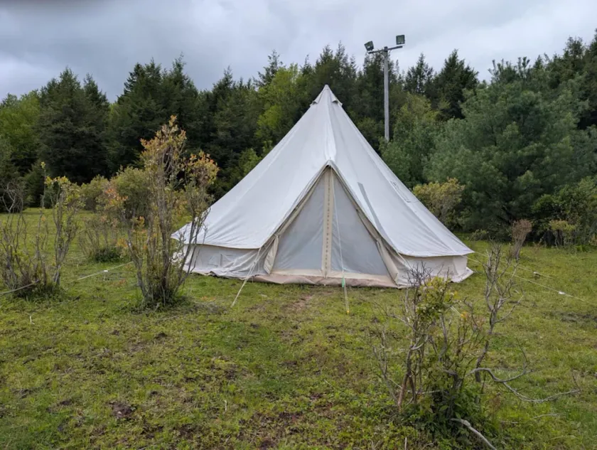 Giant Bell Tent on Working Ranch - Image 1