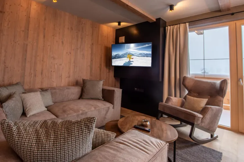 Modern apartment with mountain view, sauna, and close to the sauna - Image 1