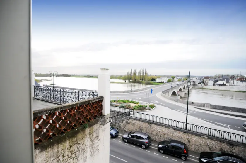 Udsigt til Loire og slottet, charmerende lejlighed, 65m2, 6/8 personer - Image 1