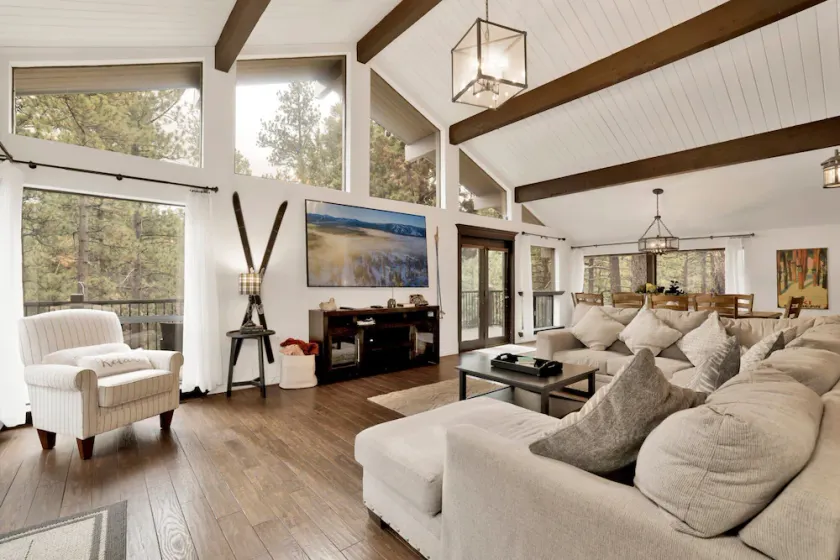 Soaring Pines Big Bear Retreat | Spa & Game Room Sauna - Image 1