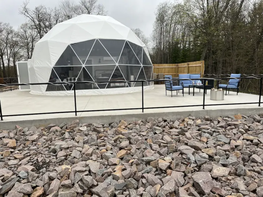 Black River Falls Glamping Dome 1 - Image 1