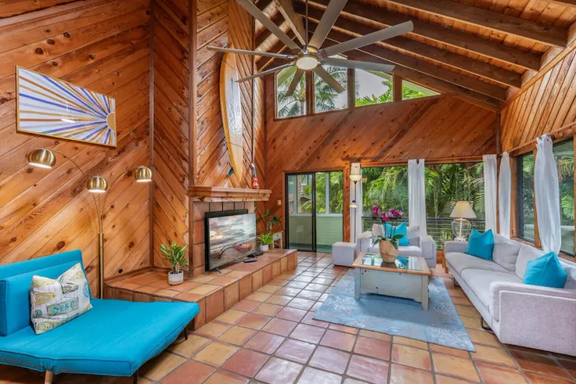 Hale Tatahi: 2 BR / 2 BA hus i Hanalei, 4 sovepladser - Image 1