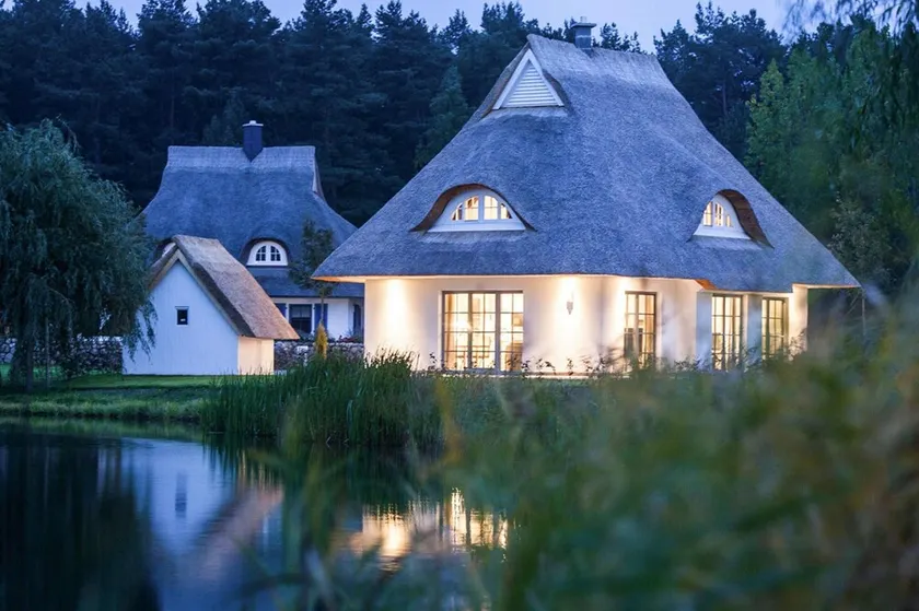 Thatched House by Bodden Lagoon With Sauna - Image 1