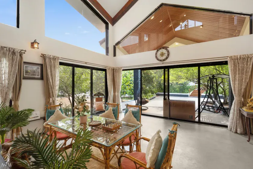 Valdivian Villa by Alaya Stays 3- BHK with Verandah, Temple and Machan - Image 1