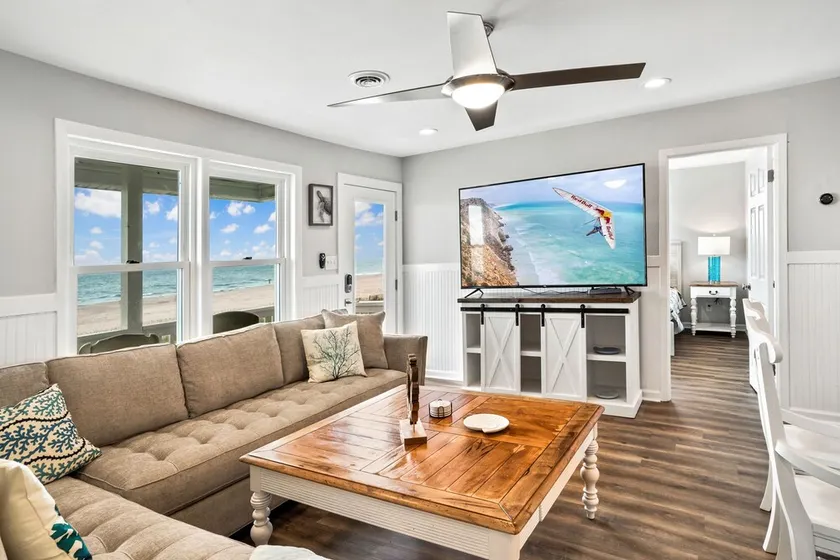 Direct Oceanfront Home on Holden Beach, Endless Views, 2 Living Areas, Updated - Image 1