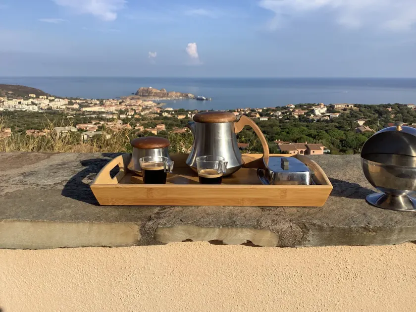 Spectacular view of the bay of Île Rousse - Image 1