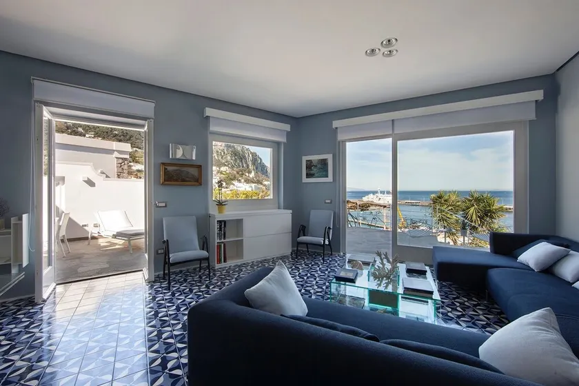 Villa Vesuvio in Fortino Capri Eine Terrasse am Meer 10 Minuten von der Piazzetta - Image 1