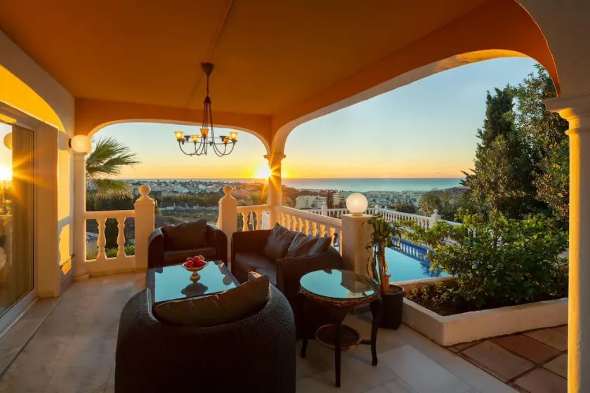Large Family Villa 500m From Beach with Stunning Views - Image 1